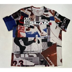 Nike Air Jordan Jumpman Photo All Over Print Graphic T-shirt Men XL